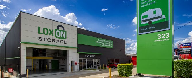 Loxon Storage West Ipwich Facility Exterior